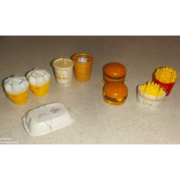 Vintage McDonalds Happy Meal Toys Changeables 1991 9 Pcs - Picture 1 of 6